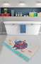 Mijölnir Alfombrilla de Baño Etnik Fil Kare Djt Multicolor